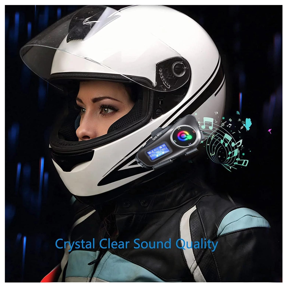 Intercomunicador para Moto Q-58 Max