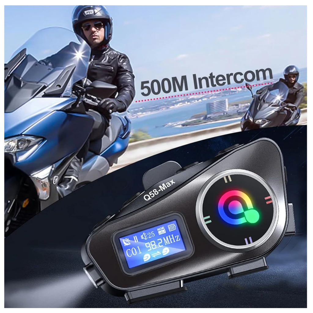 Intercomunicador para Moto Q-58 Max