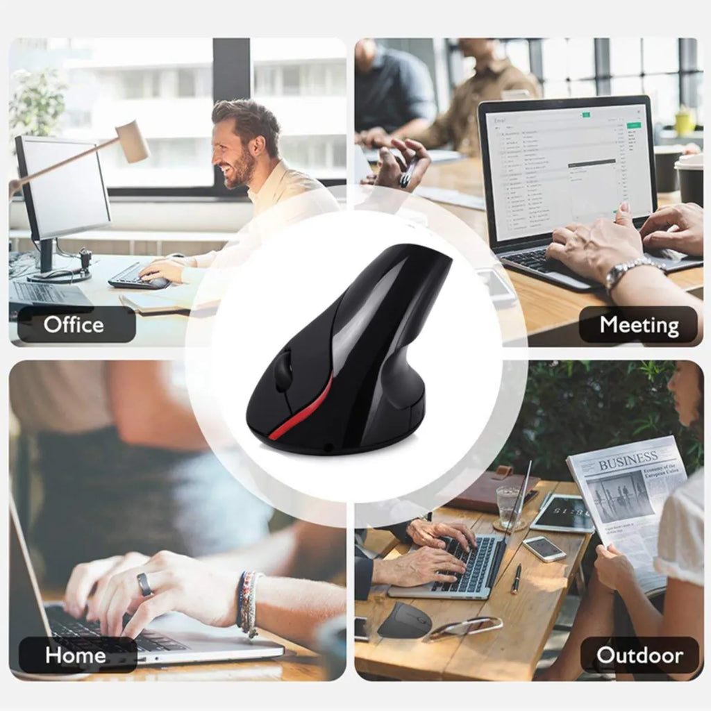 Mouse Vertical Ergonómico Inalámbrico Weibo WB-881